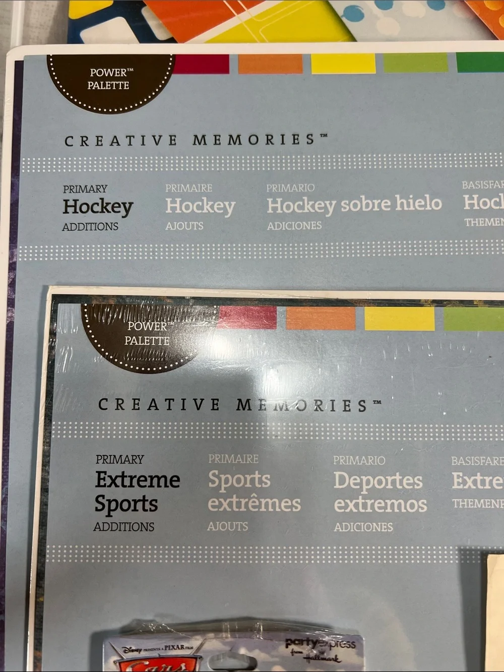 Creative Memories Sticker & Paper Assortment- Sports and Boys